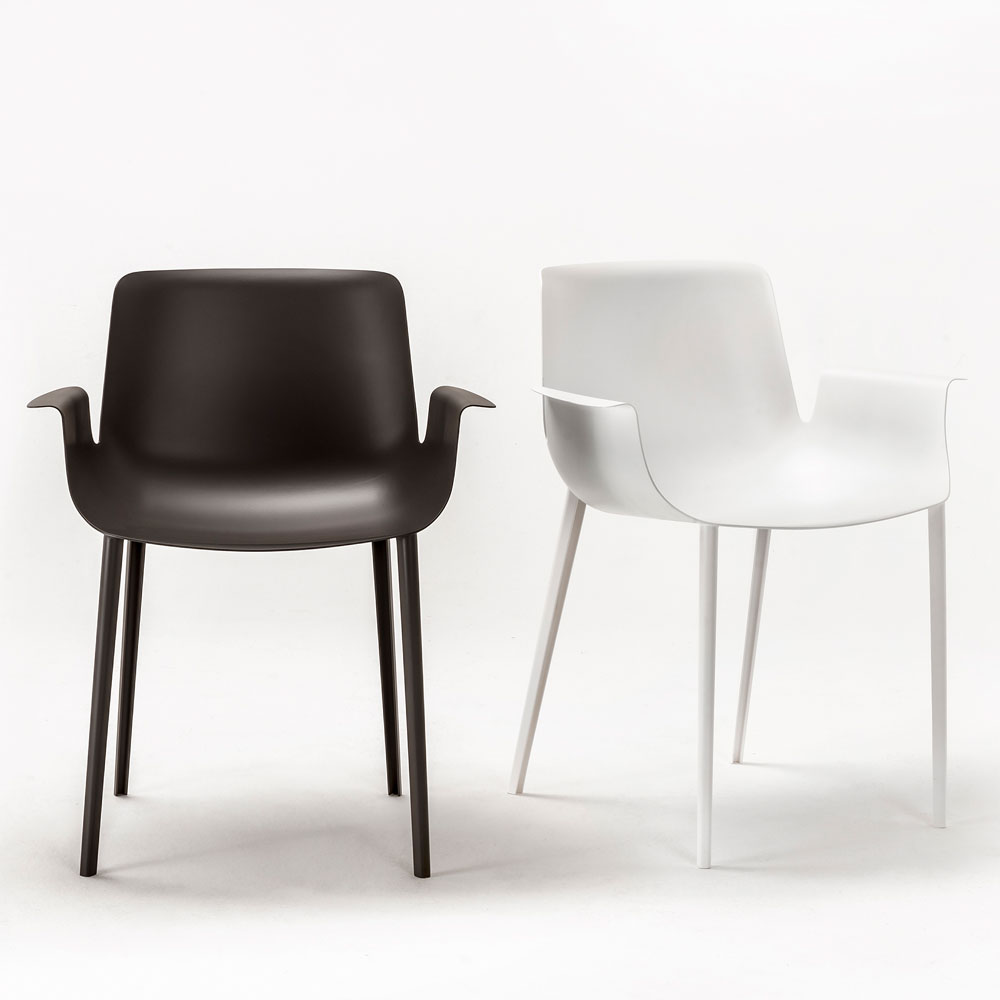 Piuma Sessel Weiß - Kartell 5802 03 - Piero Lissoni