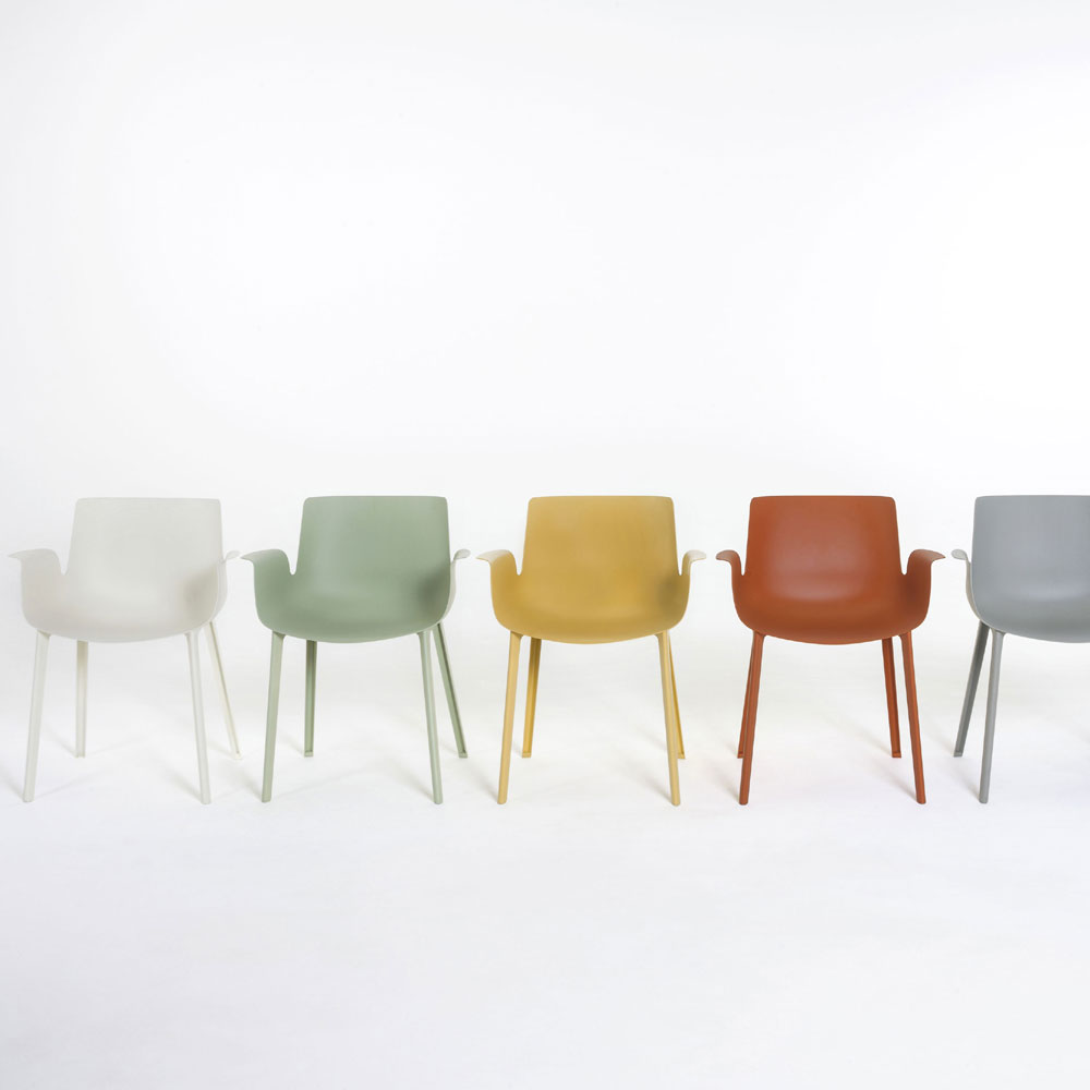 Piuma Sessel Weiß - Kartell 5802 03 - Piero Lissoni
