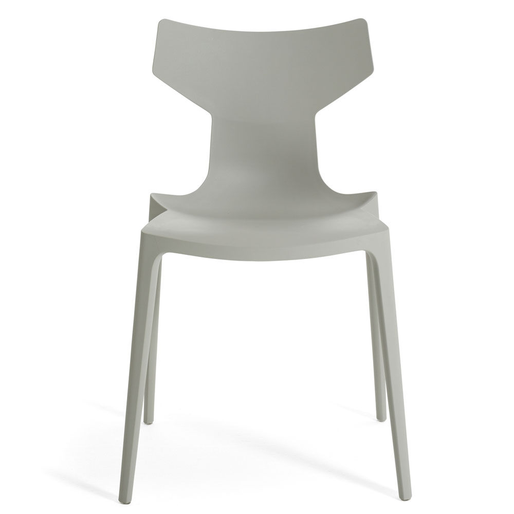 RE-Chair Stuhl ohne Armlehnen Grau - Kartell 5803GG - Antonio Citterio