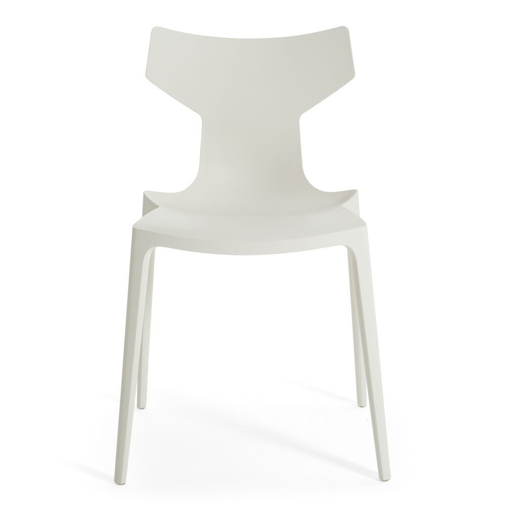 RE-Chair Stuhl ohne Armlehnen Weiß - Kartell 580303 - Antonio Citterio