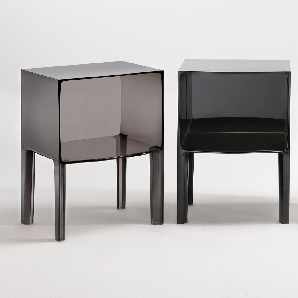 Small Ghost Buster Kommode in Fumé / Rauchgrau - Kartell 3220 V9 - Philippe Starck & Eugeni Quitllet