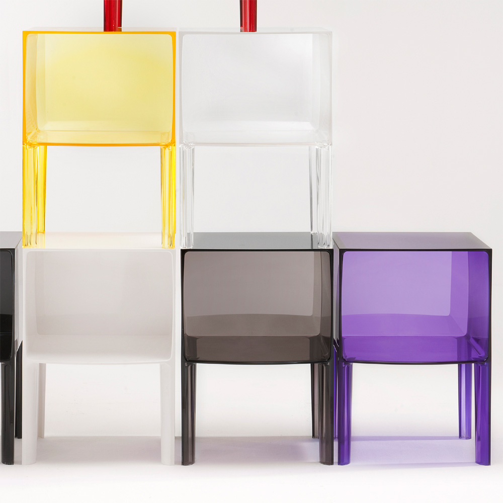 Small Ghost Buster Kommode in Fumé / Rauchgrau - Kartell 3220 V9 - Philippe Starck & Eugeni Quitllet