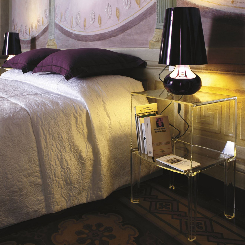 Small Ghost Buster Kommode Glasklar - Kartell 3220 B4 - Philippe Starck & Eugeni Quitllet