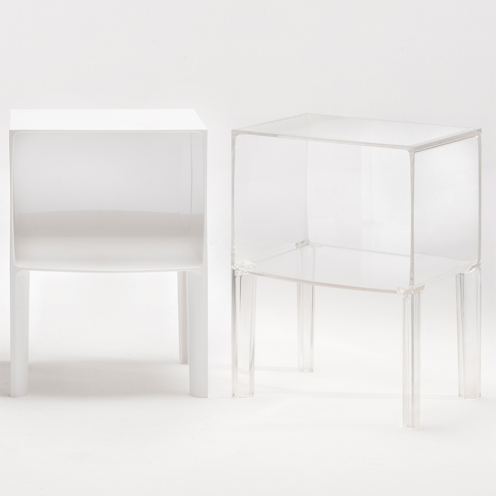 Small Ghost Buster Kommode Glasklar - Kartell 3220 B4 - Philippe Starck & Eugeni Quitllet