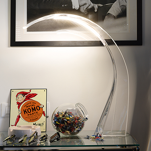 Taj Leuchte in Glasklar - Kartell - Ferruccio Laviani