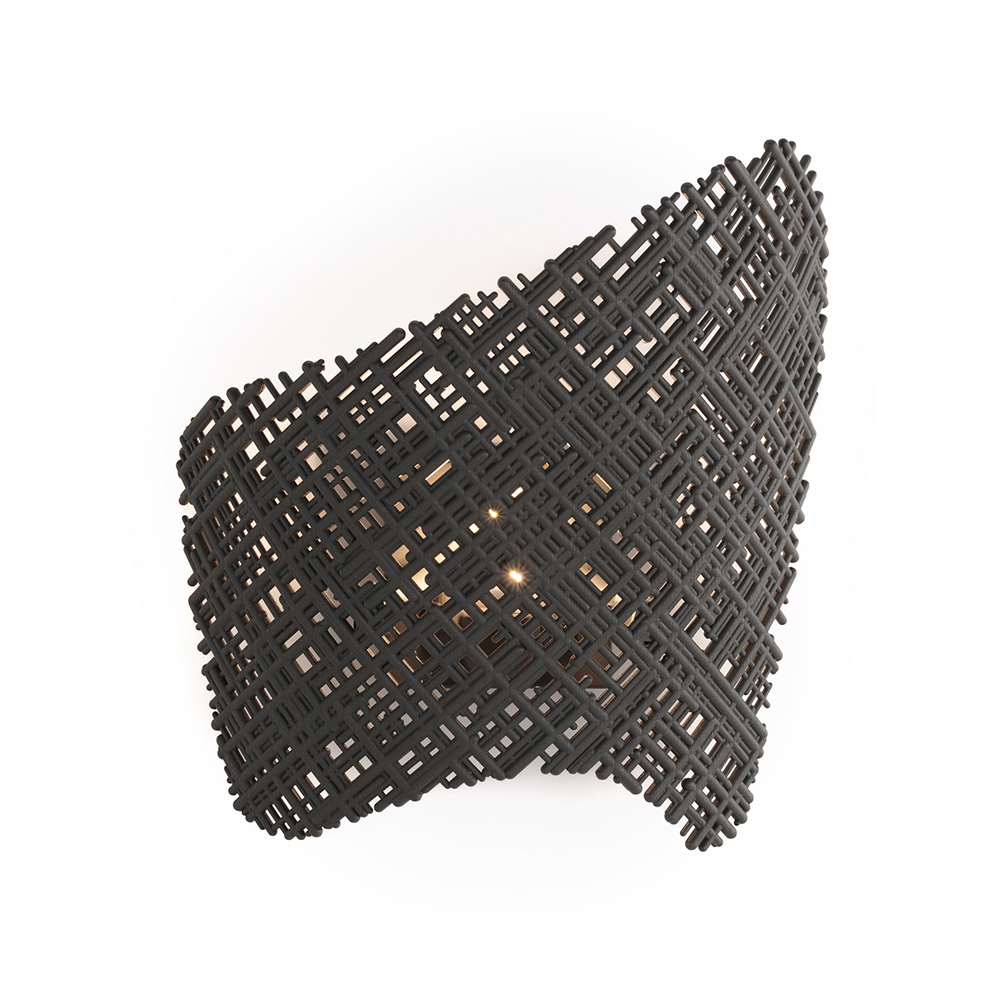 Tea Applique Anthracite Wandleuchte - Kartell 9008AN - Ferruccio Laviani