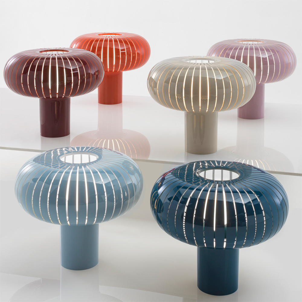 Teresa Sky Blue Tischleuchte (Special Edition Salone) [Durchmesser 50 cm] - Kartell 9105AZ - Ferruccio Laviani