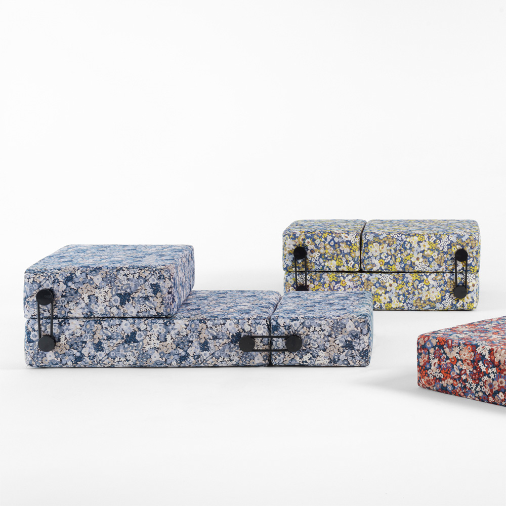 Trix Outdoor Liberty Daybed Artemis Blau [06047AB] - Kartell 06047AB - Piero Lissoni