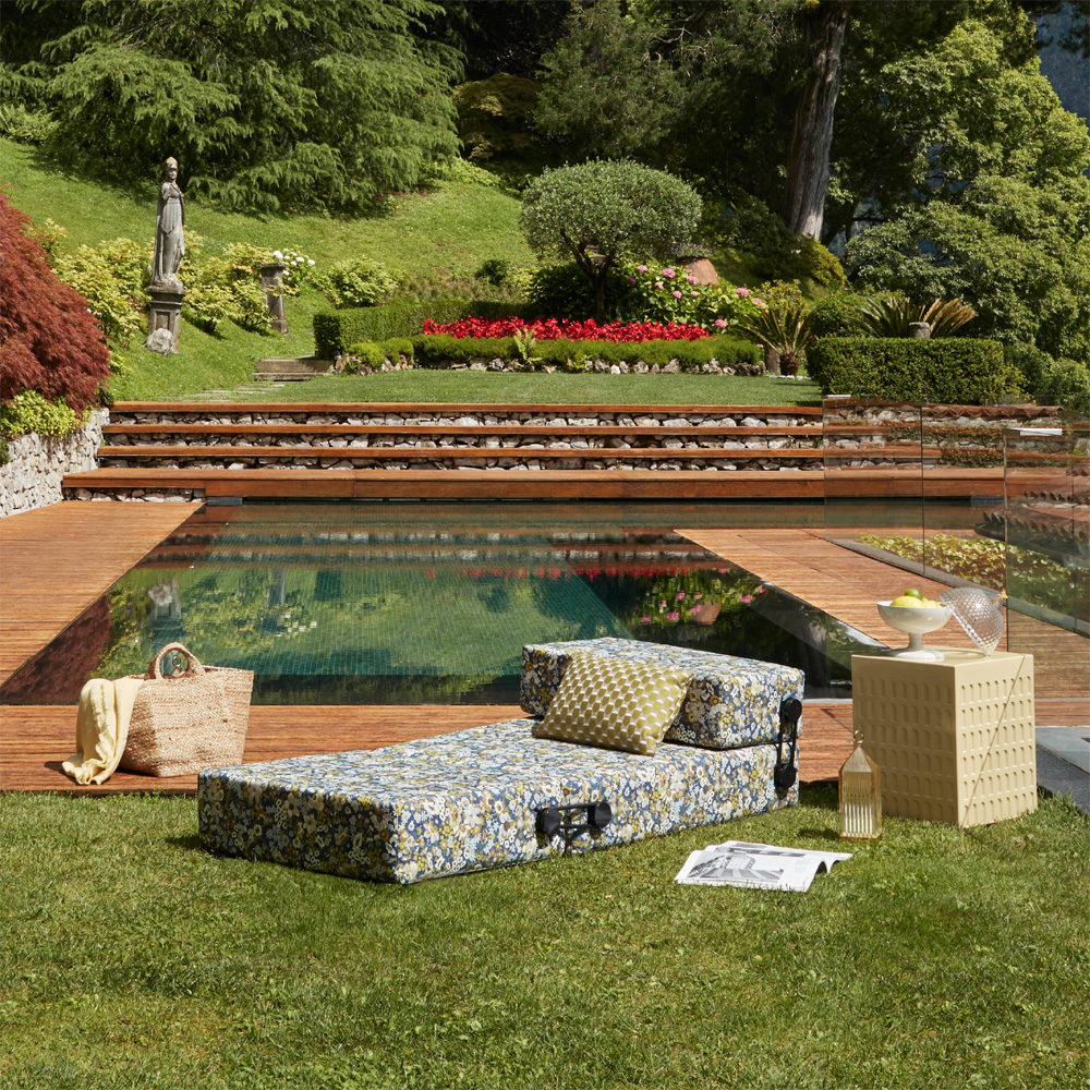 Trix Outdoor Liberty Daybed Artemis Gelb [06047AY] - Kartell 06047AY - Piero Lissoni