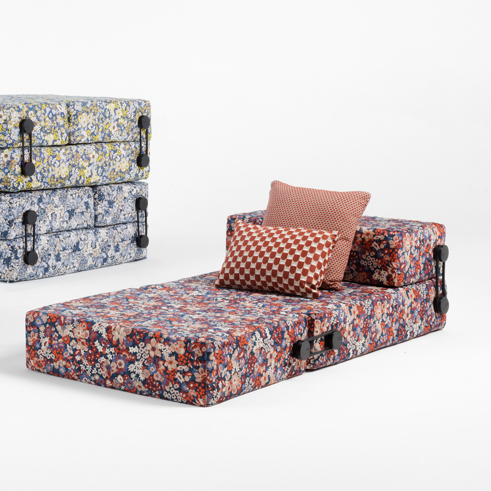 Trix Outdoor Liberty Daybed Artemis Rostrot [06047AR] - Kartell 06047AR - Piero Lissoni