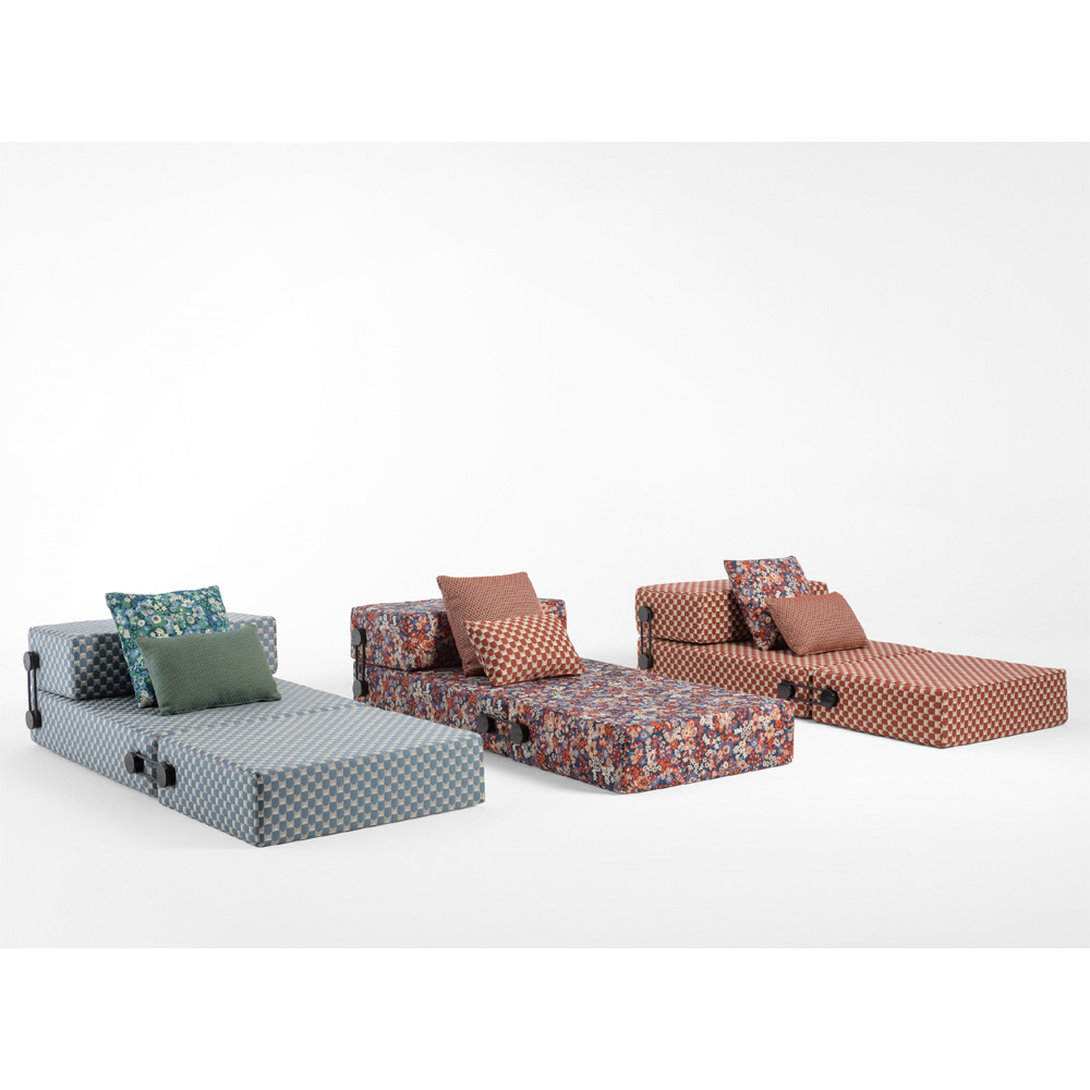 Trix Outdoor Liberty Daybed Artemis Rostrot [06047AR] - Kartell 06047AR - Piero Lissoni