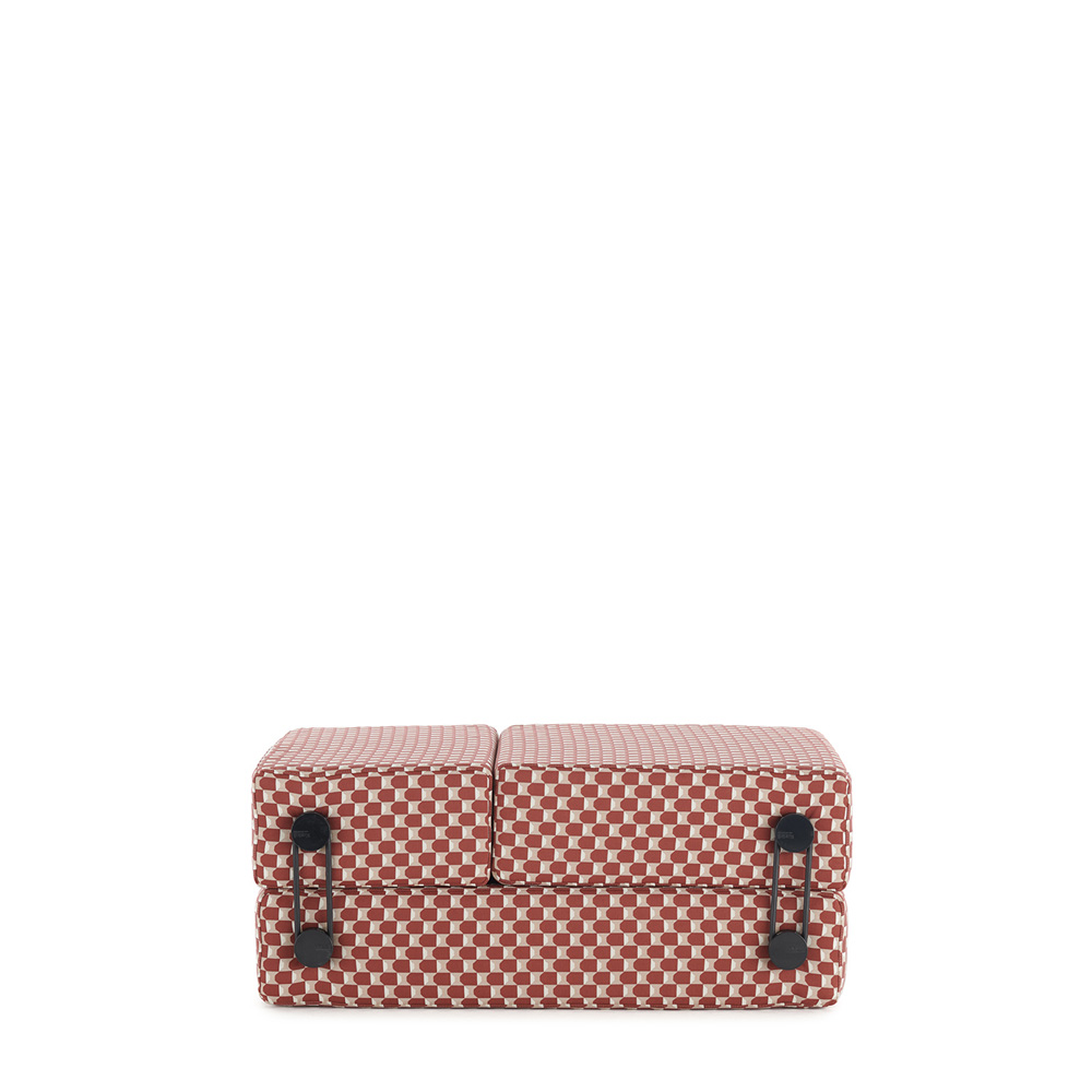 Trix Outdoor Liberty Daybed Obi Check Rostrot [06047OR] - Kartell 06047OR - Piero Lissoni