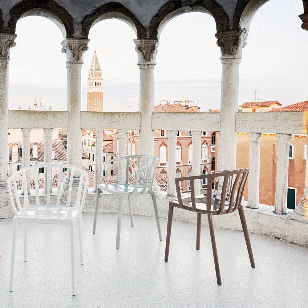 Venice Stuhl Weiß [2er Set] - Kartell 5806/03 SET - Philippe Starck