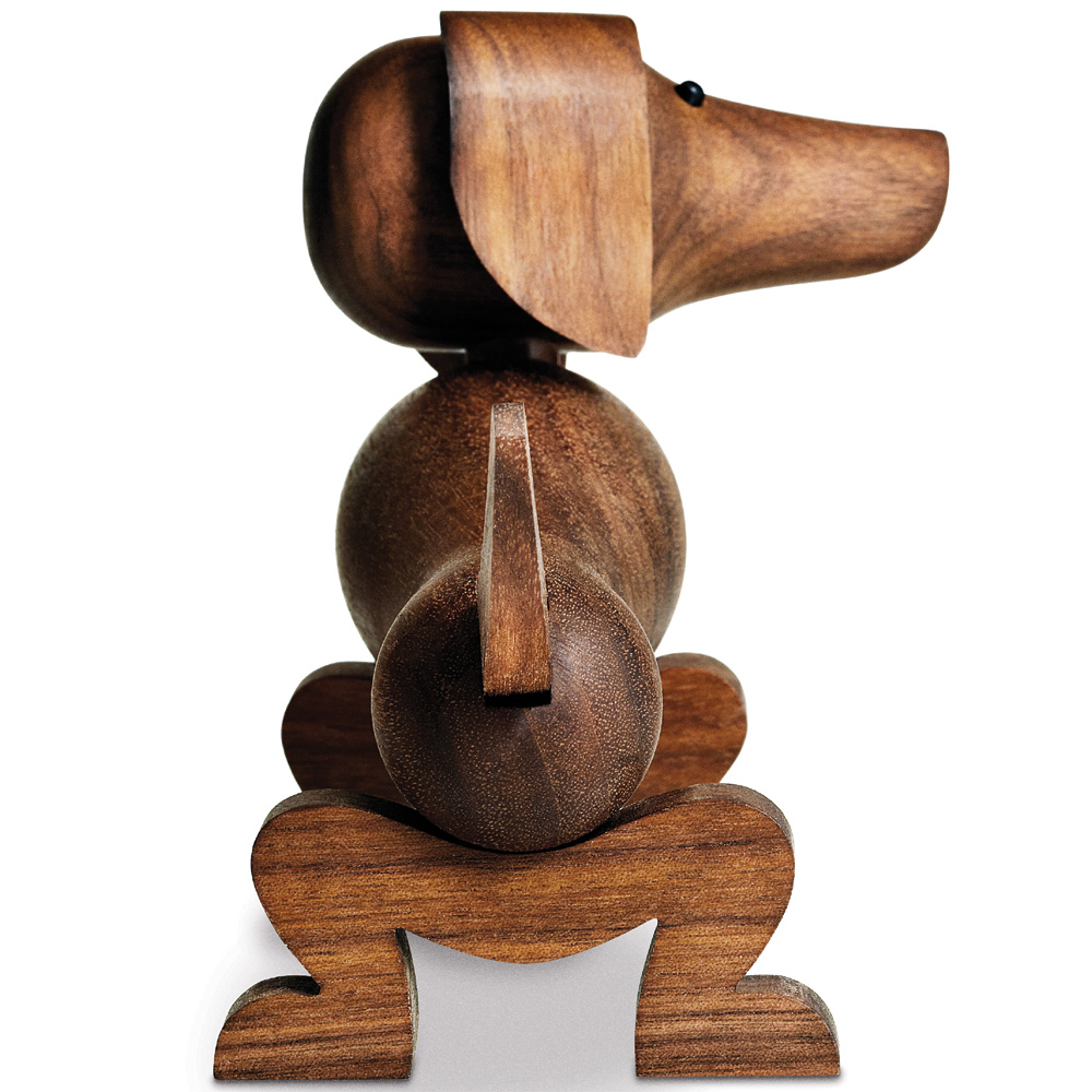 The Dog Hund aus Walnussholz - Kay Bojesen