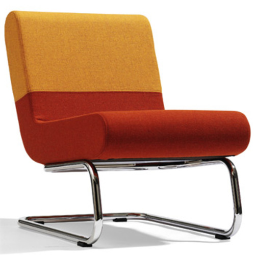 Kit 075 Sessel mit Freischwingergestell - Bla Station - Fredrik Mattson Loungesessel