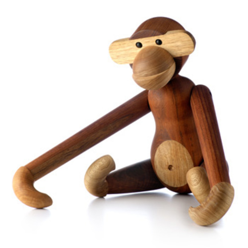 Kleiner Affe Holzspielzeug - Kay Bojesen