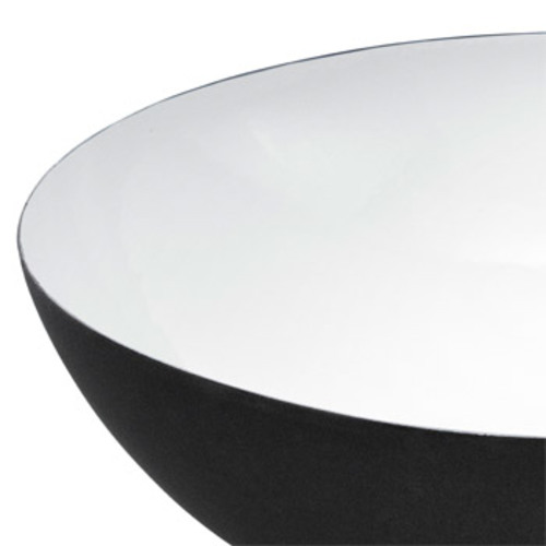Krenit Bowl White [Durchmesser 38 cm] - Normann Copenhagen - Herbert Krenchel Weiße Tischschale