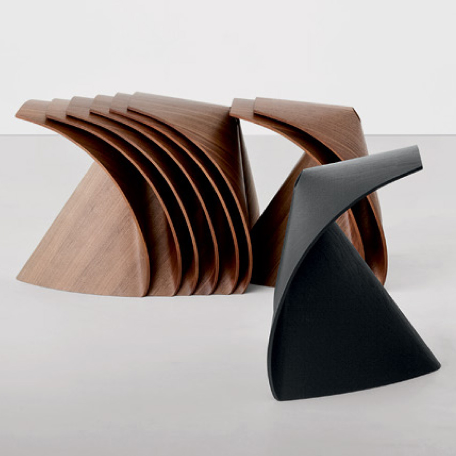 AP Hocker Schwarz Gebeizt - Lapalma S51N - Shin Azumi