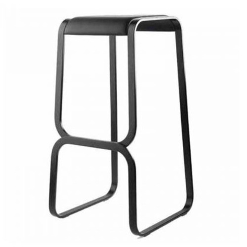 Continuum Barhocker in Schwarz [Sitzhöhe 80 cm] - Lapalma - Fabio Bortolani