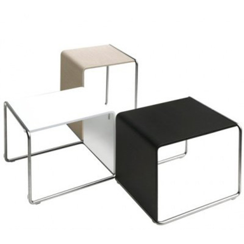 Ueno Couchtisch Hocker Eiche Gebleicht - Lapalma T50VS - Takashi Shinozaki