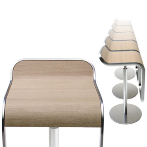 Lem Barhocker [Sitzfläche Holz] - Lapalma - Shin & Tomoko Azumi Barstuhl