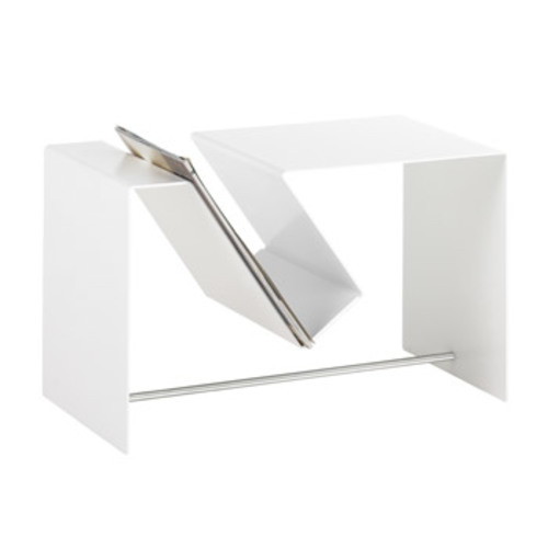 Lobby Zeitschriftenablage Weiß - pieperconcept - Hauke Murken & Sven Hansen Zeitungsständer