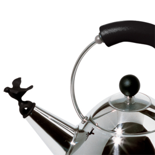 Elektrischer Wasserkocher MG32 B - Alessi - Michael Graves Schwarzer Teekessel Induktion