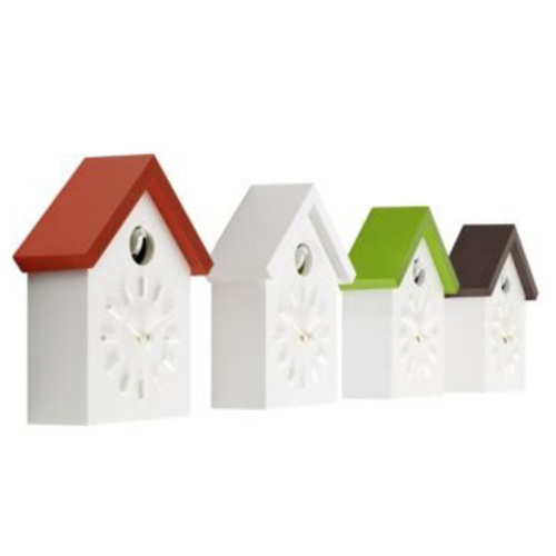 Cu-Clock Kuckucksuhr Dach Braun - Magis - Naoto Fukasawa