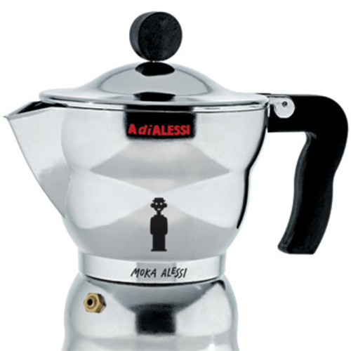 Moka Alessi Espressomaschine AAM33/6 - A di Alessi - Alessandro Mendini Espressokocher