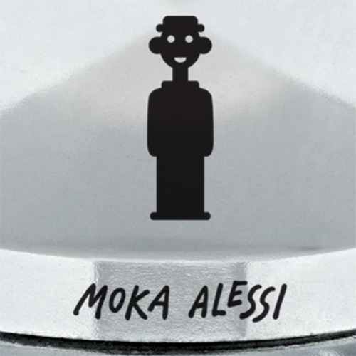 Moka Alessi Espressomaschine AAM33/6 - A di Alessi - Alessandro Mendini Espressokocher