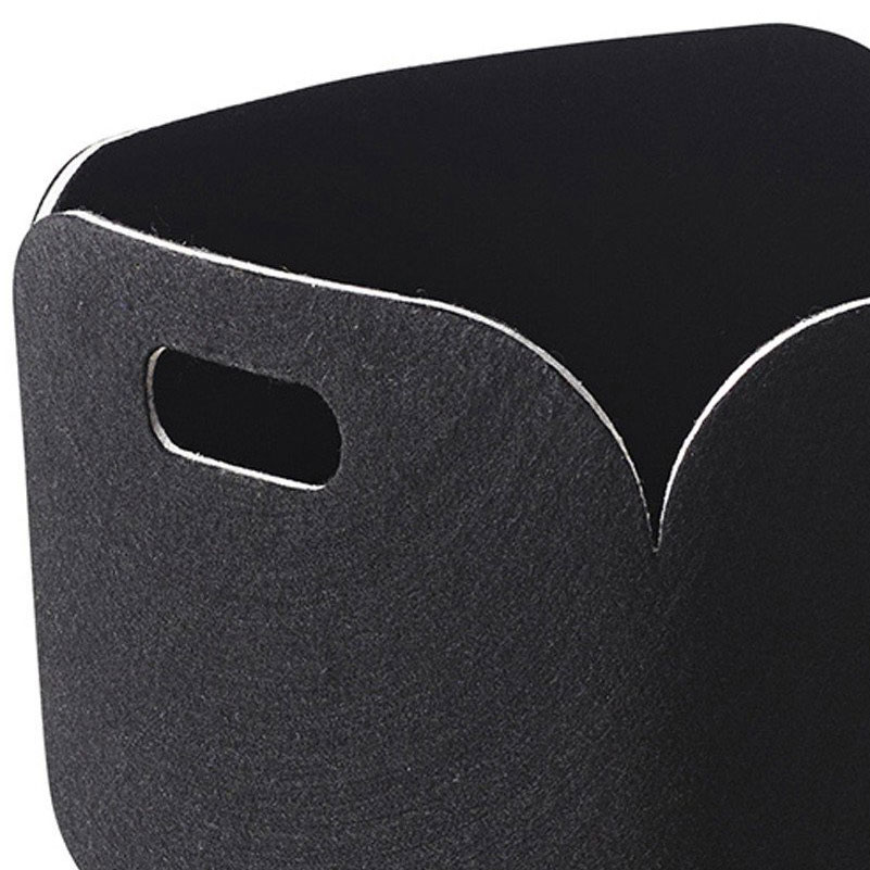 Restore Basket Korb Schwarz [Rechteckig] - Muuto 7008 - Mika Tolvanen