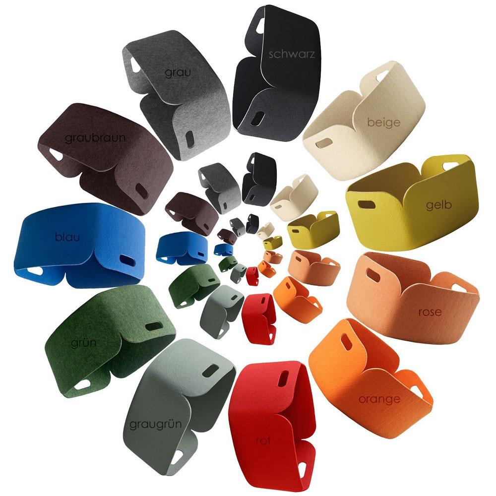 Restore Basket Korb Schwarz [Rechteckig] - Muuto 7008 - Mika Tolvanen