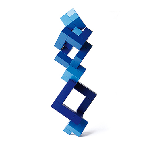 Cubicus Blau Holzspiel [10-teilig] - Naef 9609.2 - Peer Clahsen