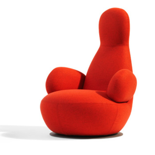 Oppo Large 050 / 050A Sessel - Bla Station - Stefan Borselius Drehsessel