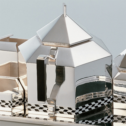 Tea & Coffee Piazza Paolo Portoghesi - Officina Alessi - Paolo Portoghesi Tee & Kaffeeservice