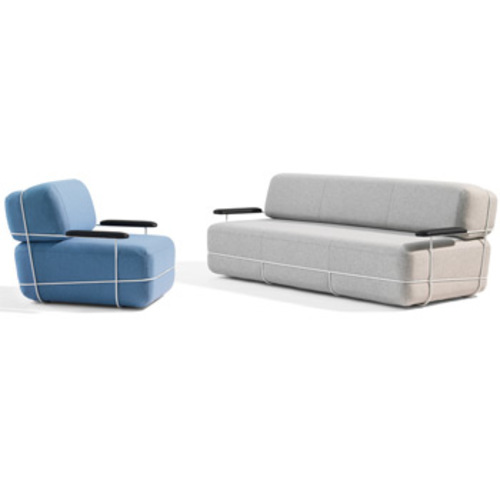 Pebble S401 Easy Chair Sessel - Bla Station - Osko + Deichmann Polstersessel