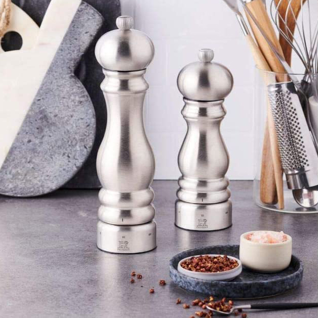 Paris Chef USelect Pfeffermühle Edelstahl [Höhe 22 cm] - Peugeot 32494