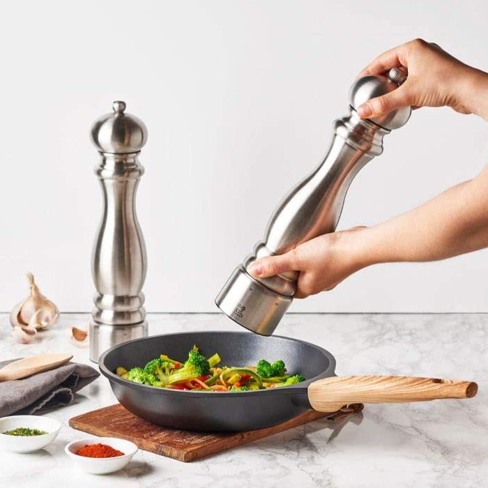 Paris Chef USelect Salzmühle Edelstahl [Höhe 22 cm] - Peugeot 32500