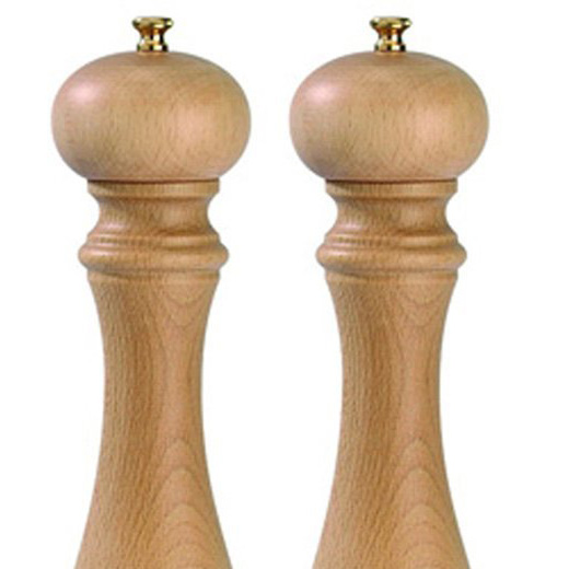 Paris USelect Natur Pfeffermühle & Salzmühle im Set [Höhe 40 cm] - Peugeot Sauveurs 23423 / 23430