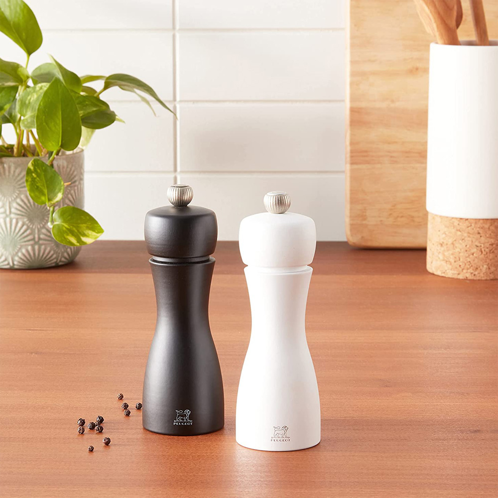 Tahiti Duo schwarze Pfeffer- und weiße Salzmühle im Set [Höhe 15 cm] - Peugeot 2/24260