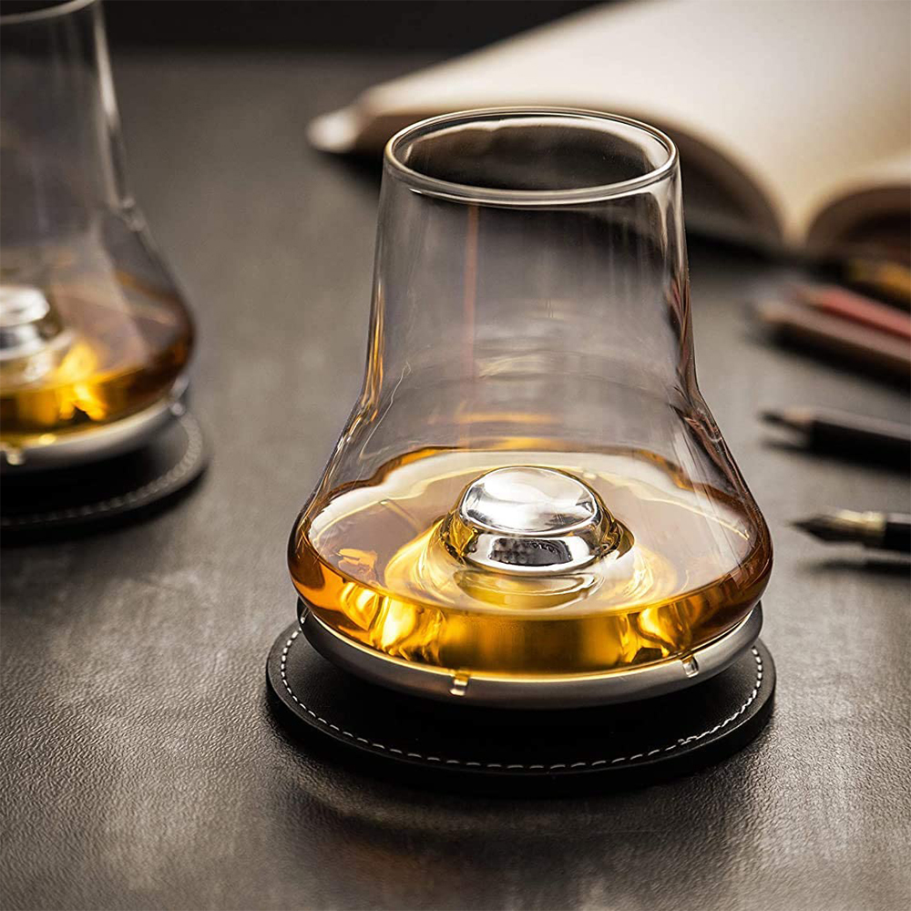 Whisky Degustationsset [Whiskyglas, kühlender Sockel und Untersetzer] - Peugeot 266097