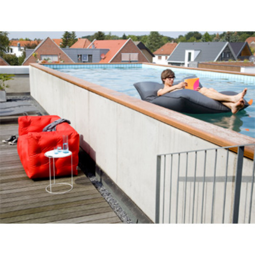 Pool Bull Sitzsack Anthrazit für Schwimmbäder - Sitting Bull - Sieger Design Wasser Outdoor