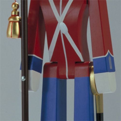 Großer Fahnenträger Palastwache - Rosendahl - Kay Bojesen Soldat Militärfigur aus Holz