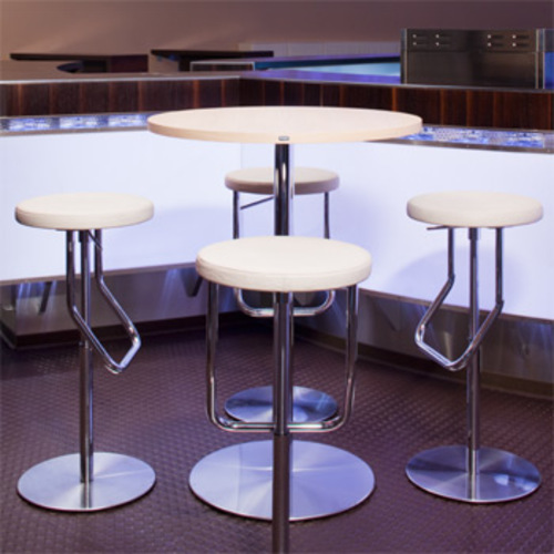 S 1125 Stehtisch Programm S 123 - Thonet - James Irvine Säulentisch