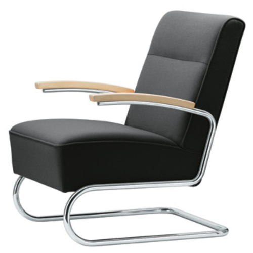 Stahlrohr Klassiker S 412 Sessel - Thonet - Stahlrohrsessel