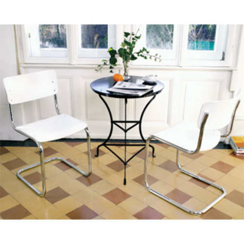 Freischwinger S 43 DL [Decklackiert] - Thonet - Mart Stam Stahlrohrstuhl Klassiker