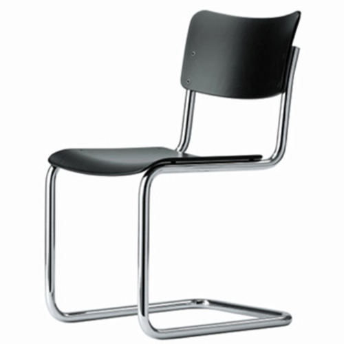 Freischwinger S 43 GB [Gebeizt] - Thonet - Mart Stam Stahlrohrstuhl Klassiker