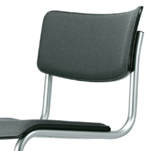 Freischwinger S 43 PV SP [Stoffpolsterung] - Thonet - Mart Stam Stahlrohrstuhl Klassiker