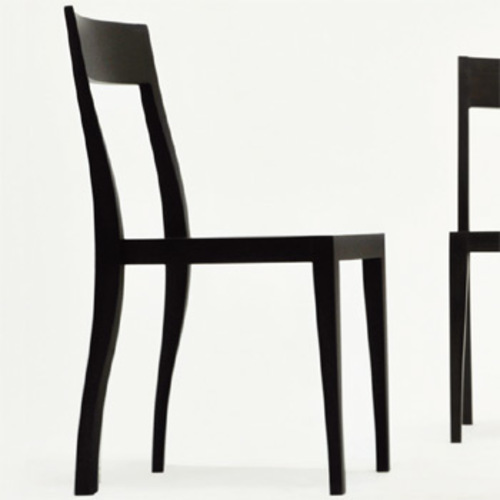 Flankenschnittstuhl F/01 Schwarz - Schindlersalmerón