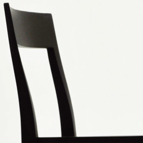 Flankenschnittstuhl F/01 Schwarz - Schindlersalmerón